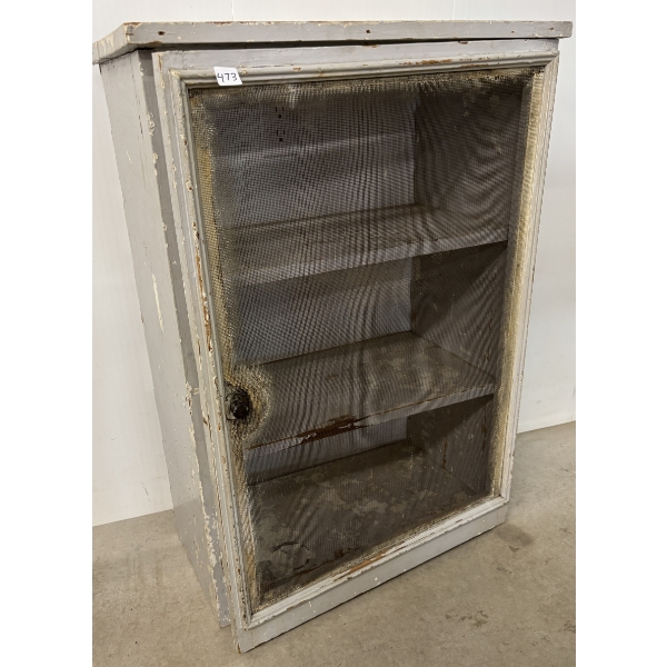 VINTAGE PIE SAFE - SCREEN FRONT