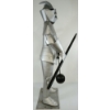 Image 5 : KNIGHT IN ARMOUR STATUE - TIN