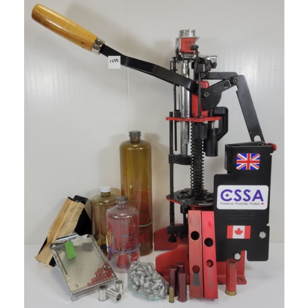 QTY OF RELOADING PARTS - INCL 12 GA RELOADING PRESS, ETC