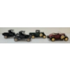 Image 5 : LOT OF 4 - NATIONAL MOTOR DIECAST FORD MODEL A'S & T'S