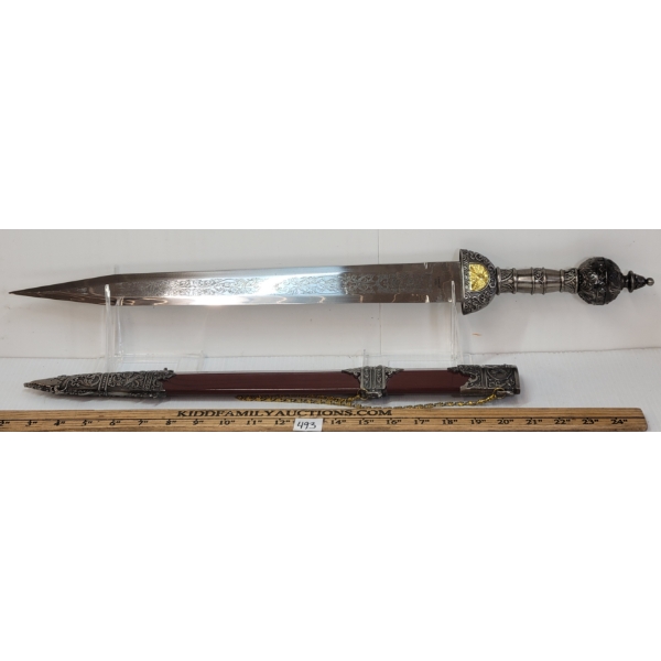 ROMAN GLADIATOR SWORD W/ SCABBARD