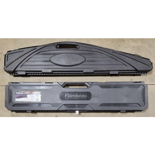 LOT OF 2 - FLAMBEAU HARD GUN CASES