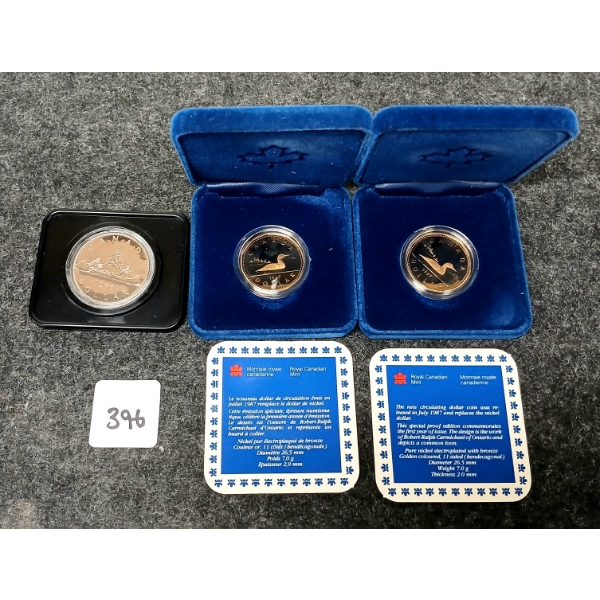 QTY OF 1968-1987 CDN 50 CENT & DOLLAR COINS 