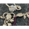 Image 2 : LOT OF 2 - NJ100 SILVER NECKLACE & SS PINK STONE NECKLACE 