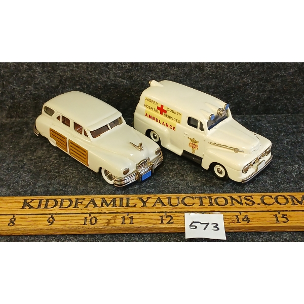 LOT OF 2 - BROOKLIN MODELS DIECAST NO. 42 & 43 
