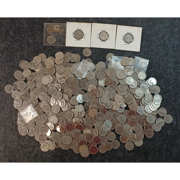 2.5LBS OF CDN DIMES - MIXED YEARS