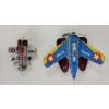Image 6 : LOT OF 2 - TIN WIND UP USAF & SEA PATROL PLANES