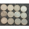 Image 1 : LOT OF 12 - 1912-1965 CDN 10 CENT COINS