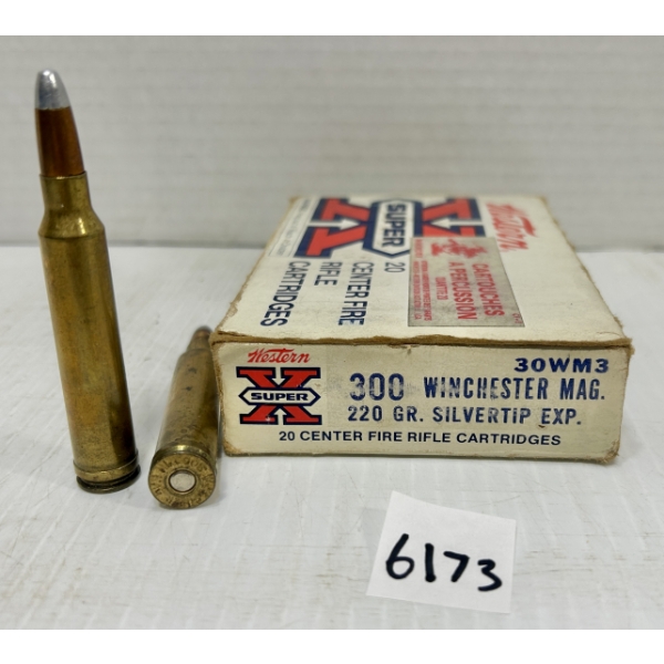 AMMO: 20X WINCHESTER .300 WIN MAG 220 GR SP