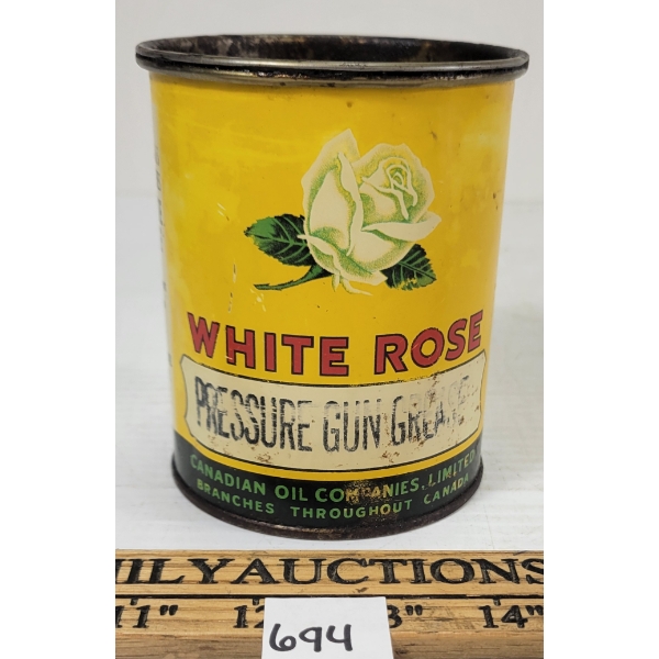 WHITE ROSE PRESSURE GUN GREASE LB CAN