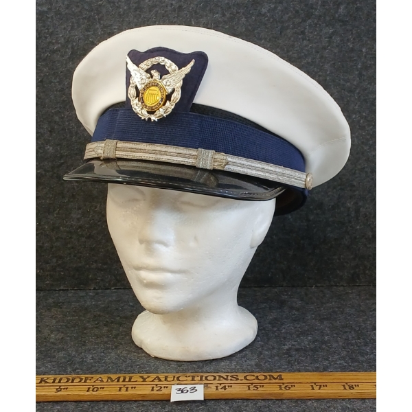 US COAST GUARD AUXILIARY OFFICER'S CAP
