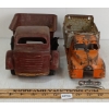 Image 3 : LOT OF 2 - PRESSED STEEL DUMP TRUCKS