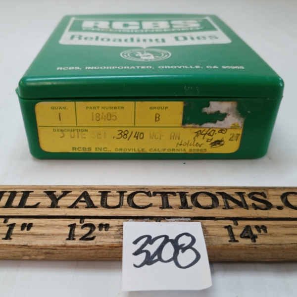 RCBS .38-40WCF RN DIE SET