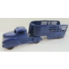 Image 1 : PRESSED STEEL TRUCK W/ TRAILER