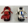 Image 5 : LOT OF 2 - BURAGO DIECAST FERRARI MODELS - INCL 1965 250 LEMANS & 1966 250 LM MONZA