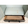 Image 3 : ENTERTAINMENT CABINET - BLACK PAINTED WOOD