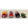 Image 4 : LOT OF 4 - DINKY TOYS DIECAST CARS - HEINZ BEDFORD, FIRE TRUCK, REGENT TANKER & GARBAGE TRUCK