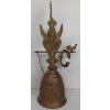 Image 4 : DECORATIVE BRASS WALL-MOUNT DOORBELL
