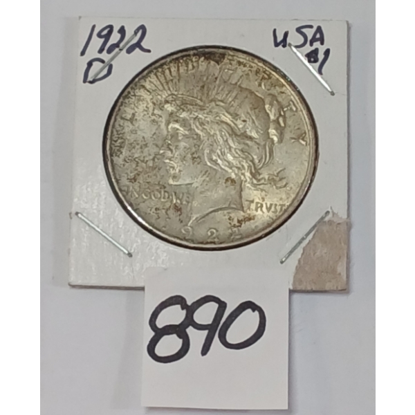 1922 US SILVER DOLLAR