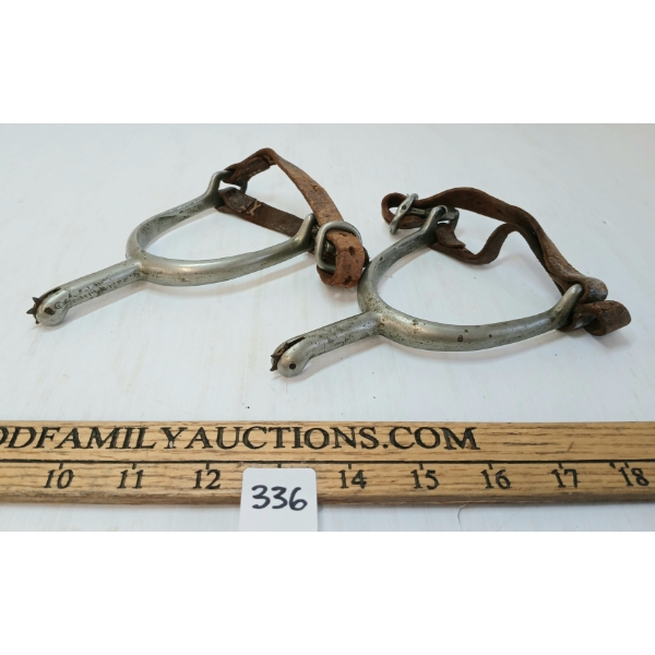 PAIR OF WWI SPURS