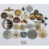 Image 1 : LOT OF 25 - MISC BADGE, PINS & BUTTONS