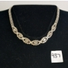 Image 3 : LOT OF 2 - SHERMAN RHINESTONE NECKLACE & CLIP ON EARRINGS