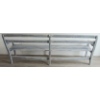 Image 5 : HAND PAINTED WOOD SLATTED BENCH