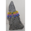 Image 4 : WOMAN - SIGNED - STONE & BEADS
