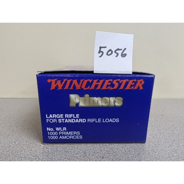 PRIMERS: 1000X WINCHESTER LARGE RIFLE PRIMERS