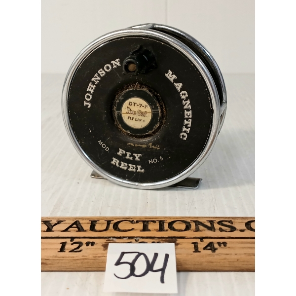 JOHNSON MAGNETIC MODEL NO. 5 FLY REEL 