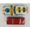 Image 6 : LOT OF 2 - TIN FRICTION PLYMOUTH VALIANT & RACE CAR