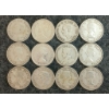 Image 2 : LOT OF 12 - 1941-1966 CDN 25 CENT COINS 