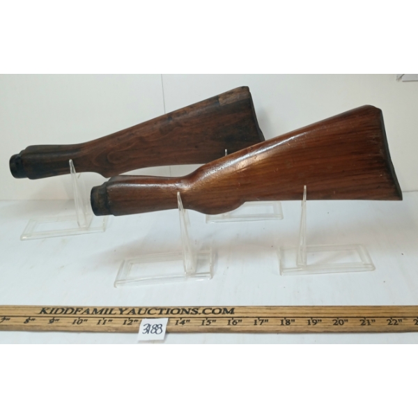 LOT OF 2 - ENFIELD BUTT STOCKS