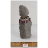 Image 5 : "BEADED DOLL" BY MARY TUTSIUTOK - STONE & BEADS