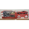 Image 1 : LOT OF 2 - ERTL ELMIRA SYRUP FESTIVAL HORSE WAGON & 1969 MUSTANG DIECAST COIN BANKS