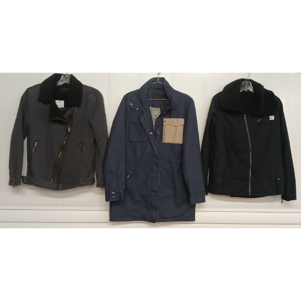 LOT OF 3 - WOMEN'S MINIMUM & INSIGHT JACKETS - FT NOLA & ADALINE STYLES