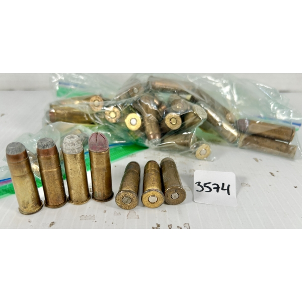 AMMO: APPROX 45X MIXED .38-40 WIN & .44-40 WIN