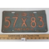 Image 1 : 1938 ONTARIO LICENCE PLATE