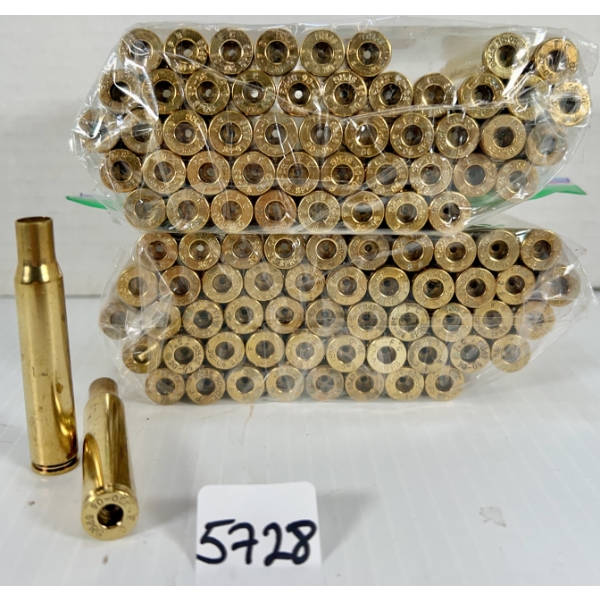 BRASS: 100X FEDERAL .30-06 SPRG