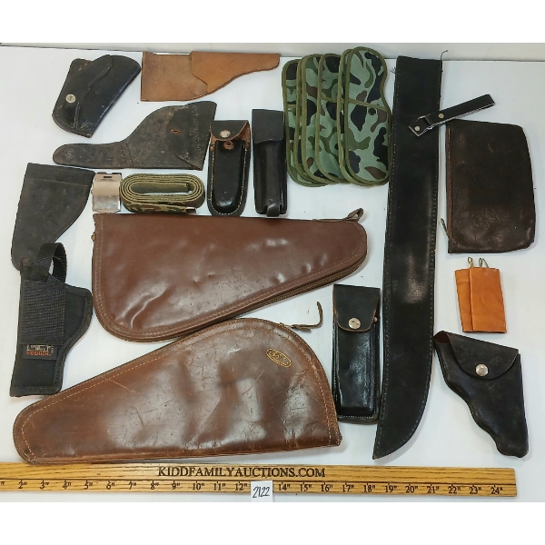 QTY OF HOLSTERS & SHEATHS
