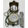 Image 3 : LOT OF 6 - LENSATIC COMPASS, KNIFE SHARPENER, GERBER FOLDING KNIFE, LEATHERMAN TOOL & FLASHLIGHTS