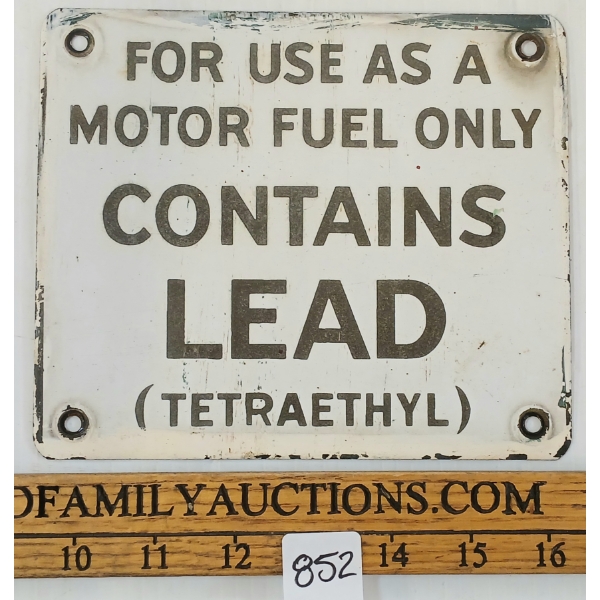 CONTAINS LEAD - SSP PUMP PLATE