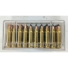 Image 3 : AMMO / CAPS: QTY OF MIXED RNDS - INCL .17 HMR, 12GA & 7.62X54 - 100X BALL BREECH CAPS 