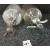 Image 6 : LOT OF 2 - JOE SLUTZKY & PH. PFEIFER JR - CLEAR ACID-ETCHED - SELTZER BOTTLES