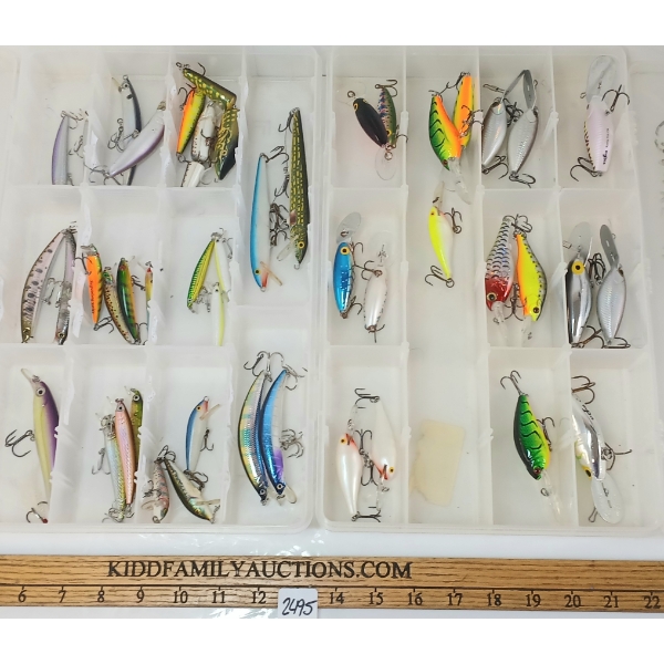 QTY OF LURES W/ CASES