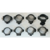 Image 2 : LOT OF 4 - 1IN SCOPE RING PAIRS
