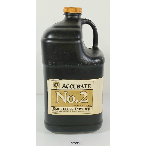 POWDER: ACCURATE NO. 2 SMOKELESS POWDER - 2LBS