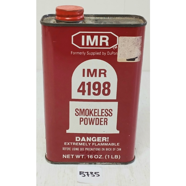 POWDER: IMR 4198 SMOKELESS POWDER - 1LBS