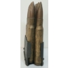 Image 2 : WWII ORIGINAL M-1 GARAND CLIP W/ DUMMY RDS