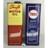Image 2 : LOT OF 2 - TIDEX & SHURFLO MOTOR OIL GAL CANS